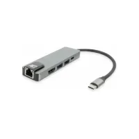 ACT AC7091 laptop dock & poortreplicator Bedraad USB 3.2 Gen